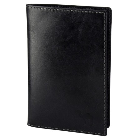 Cover for passport, black color