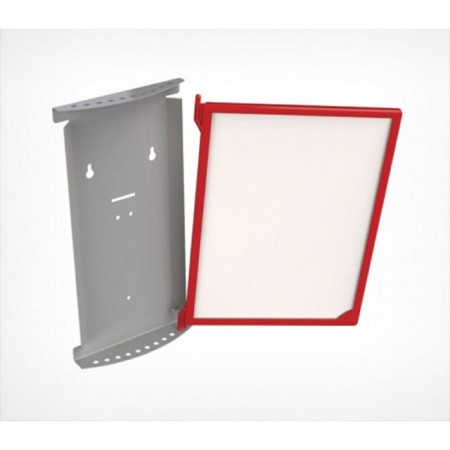 The base for the A4, Infoframe wall -mounted system, for 10 frames-5