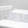 The path on the table "Leaves", 33 × 150 cm, silver color