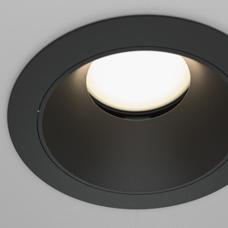 The built-in lamp Technical DL051 -U-1B, 1x10W, 8.5x8.5x3.7 cm, GU10, black color black-1