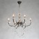 Causte "candle", size 64x89x64 cm, 240W 6xe27