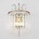 Lamp Citilux "Inga" CL335323, 25x30.5 cm, 2x60W, E14, brown color