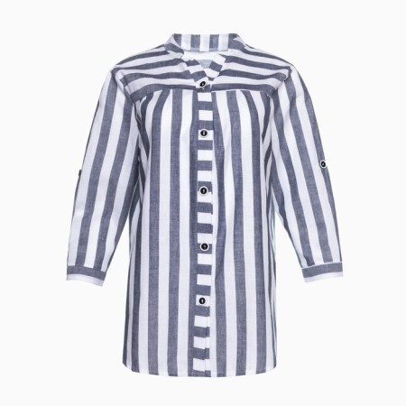 Female shirt, gray/white color, size 46-5