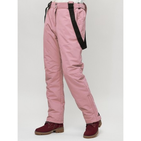 Ski pants female, size 50, pink color-4