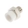 Combined clutch otmo, detachable (American), d = 20 mm x 1/2 ", external threads, steel