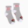 Set of socks "minnie", Minnie Mouse, gray/white color, 14-16 cm