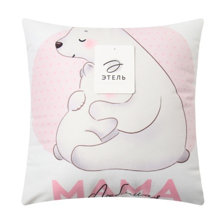 Decorative pillow "Misha Mom"-4