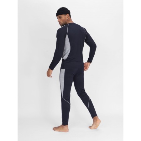Male thermal underwear, size 48-50, dark blue color-6