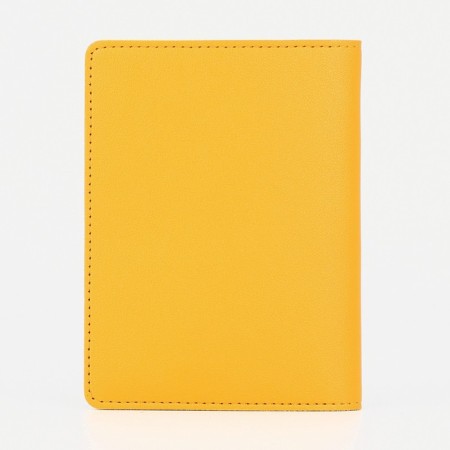 Cover for passport, yellow color-1