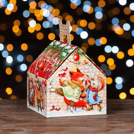 Gift box "Lesnaya House Big", 16 x 14 x 15.5 cm set 5 pcs-2
