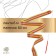 Ribbon for rhythmic gymnastics with a stick Grace Dance, 6 m, color Rainbow