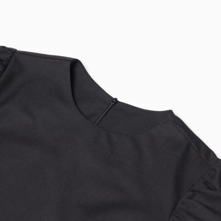 Women's dress Minaku: Casual Collection Black Color, Rr. 48-5