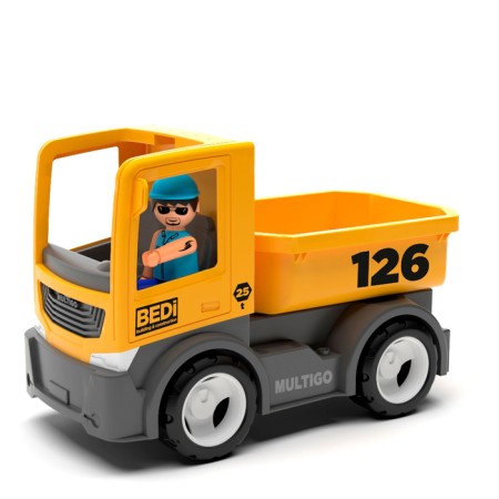 Efko Multigo Construction Truck machine, with a driver