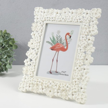 Photo frame plastic 13x18 cm "Flower extravaganza" 22.5x27.5 cm-1