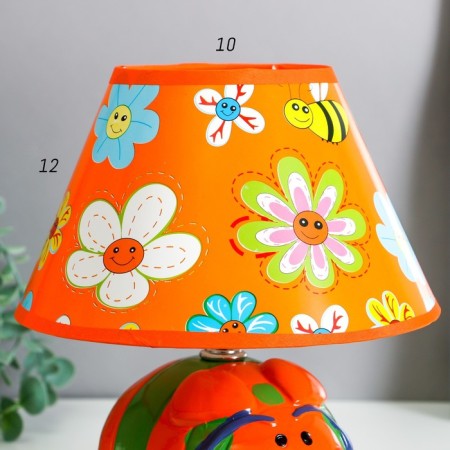 The table lamp "Fun" 1x40W E14 is orange 20x20x24cm.-3