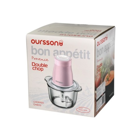 Grinder Oursson CH4010/PC "Provence Coffee", glass, 300 watts, 2 l, coffee color-8