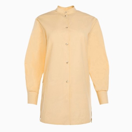 Women's shirt minku: casual collection beige color, river 48-5