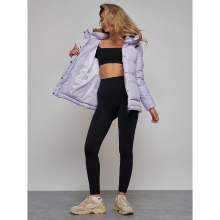 Winter jacket, size 46, purple color-21