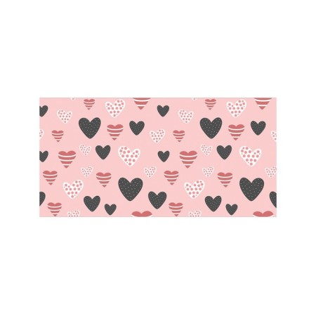 Basket for toys "Assorted hearts, size 35x50 cm-1