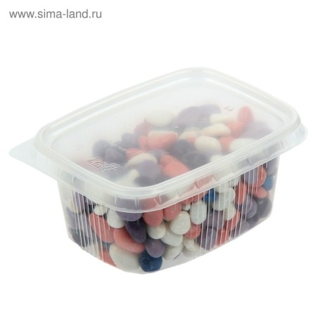 Pebbles for aquarium (5-10 mm) lilac-white-pink-violet, 350 g-2