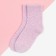 Socks for girls Tainted KAFTAN "Flowerers", size 18-20 cm, lilac color