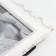 Photo frame Polystone 10x15 cm "Bant" white 14x20.5 cm