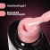 Camouflage base for nails, 3 phase, 8ml, led/uv, pale pink color (017)