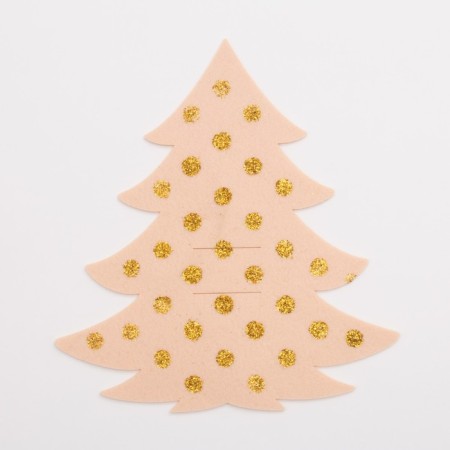 A set of envelopes for cutlery "Golden Christmas tree" - 4 pcs.-1
