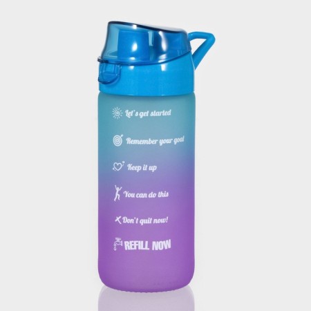 Water bottle Glass Herevin "Gradient", 500 ml