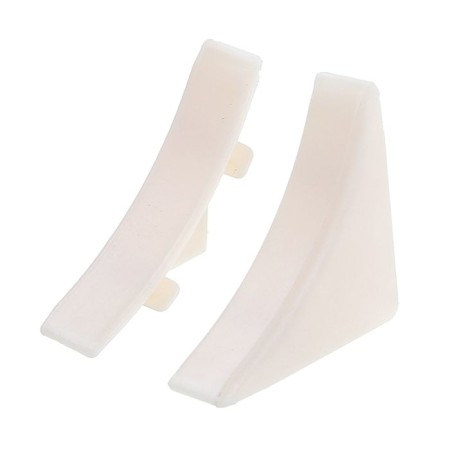 The end pair to the skirting board for the countertop "Ideal" color ivory color