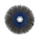 Metal brush for ushm tundra, "plate", M14, 115 mm