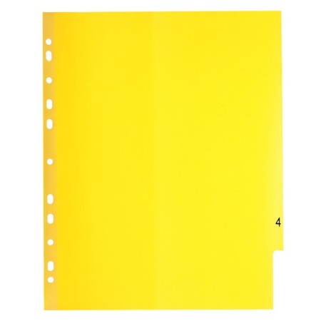 A set of A4+ Office-2000, digital 1-5, color, color, plastic 140 μm-6