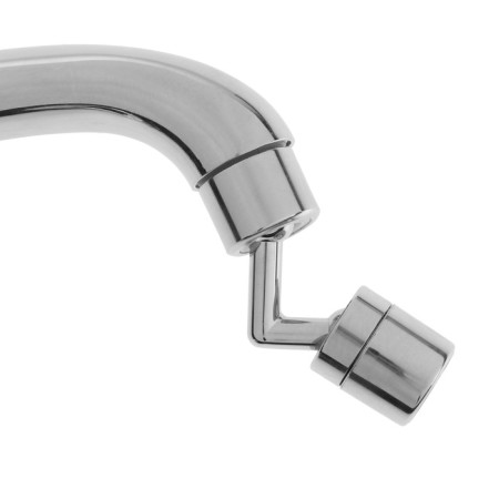 Zein Z3589, rotary, on a hinge, corner, chrome-10