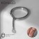 Ring "chain" circle, silver color, dimensionless