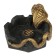 Ash "Cobra", polystone, black with gold