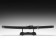 Souvenir weapon "Katana", without a stand, black scabbard for snake skin, 70 cm