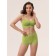 Top female supporting on thin straps Mirey Top Shaper Spalla Stretta, size 48, grass of herbal
