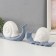Souvenir ceramics "Snails" set 2 pcs 19x7x11, 23x7x13.5 cm
