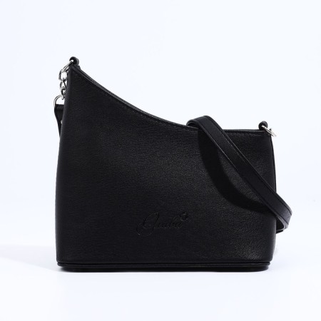Cross-Bodi Bag "Olivi" on lightning, external pocket, black color