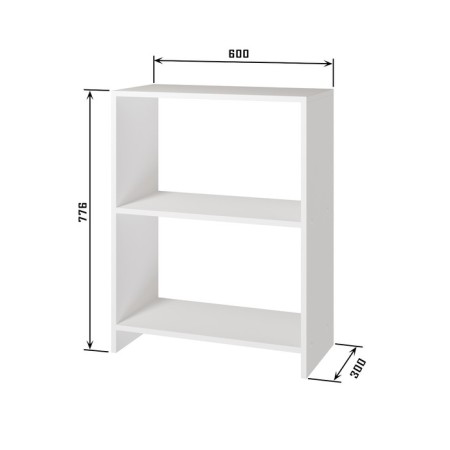 Rabbage 600, 600x300x776, quadro/white-1