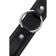 The collar is two -layer with a white line Pecado BDSM, genuine leather, black color