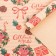Brown packaging Kraft "Dracos in Wreaths", 70 x 100 cm, 1 sheet
