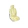 Auto -Cherkhly SkyWay Arctic, artificial fur, 2 items, with a pillow to support the back, S03001015