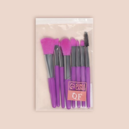 A set of makeup brothers "Bright", 8 objects, a cover, color mix-7