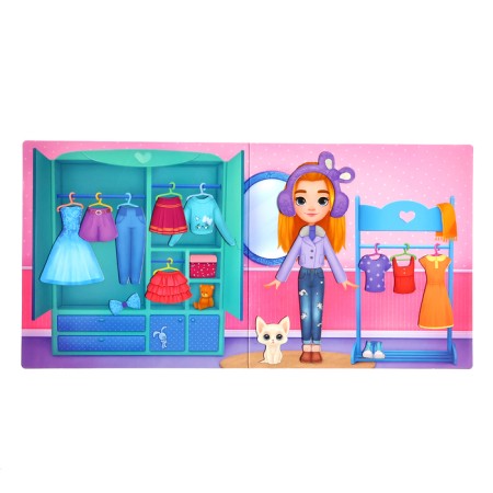 Magnetic game "Doll Yana"-2