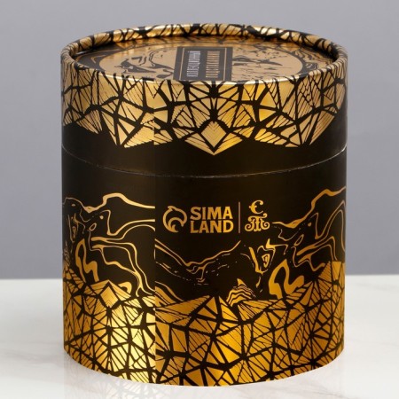 A cup holder with a glass “February 23”, 12.5 x 12.5 x 13 cm-6