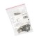 A set of mounts for the profile Alm006S-2M, 10 pcs