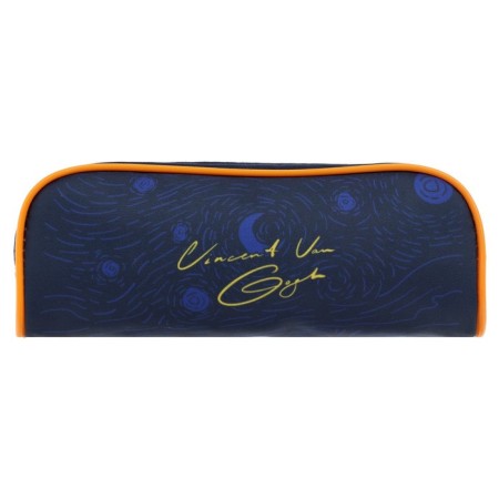Penal soft, 1 compartment, 80 x 210 x 40 mm, voluminous, PM1O-24, calligrata "Star Night"-2