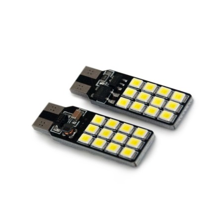 LED LED AVS A78457S, T10 T107 / White / (W2.1X9.5D) 24SMD 2835 12-24V, blister, set 2 pcs-1