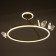 LUSTER "Butterflies" LED 68W 3000-6000K gold 50x50x27.5 cm Bayerlux